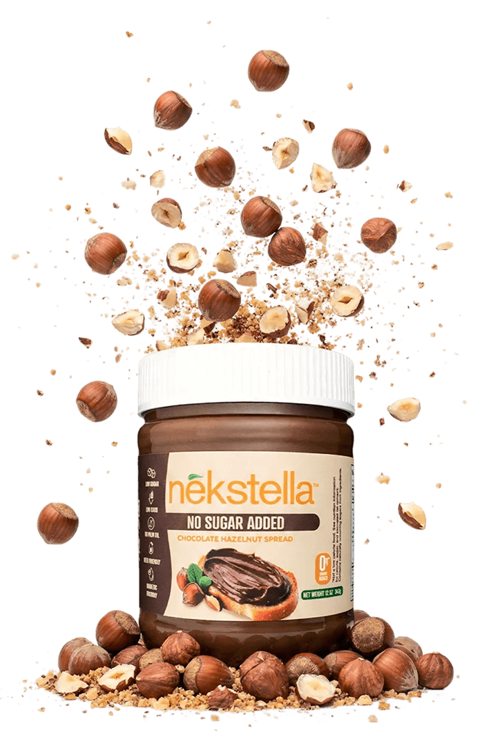 Nekstella Smooth with falling hazelnuts